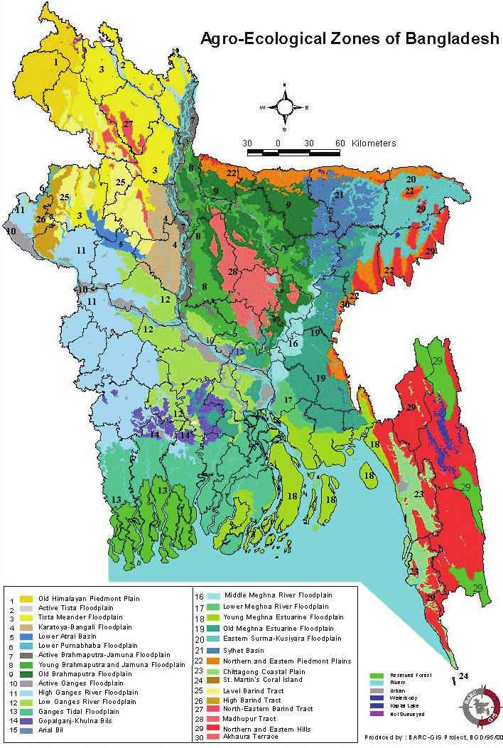 Agroecological zone of Bangladesh