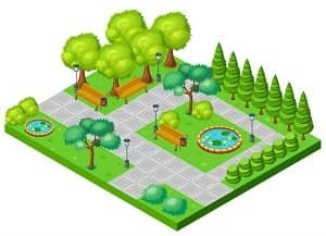 Landscape Design for park